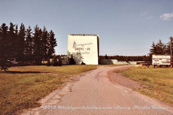 Evergreen Drive-In Theatre - Old Photo From Harry Skrdla